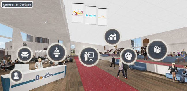 E-visiteurs : Comment accéder au salon DocExpo ? E-visiteurs : Comment accéder au salon DocExpo ?