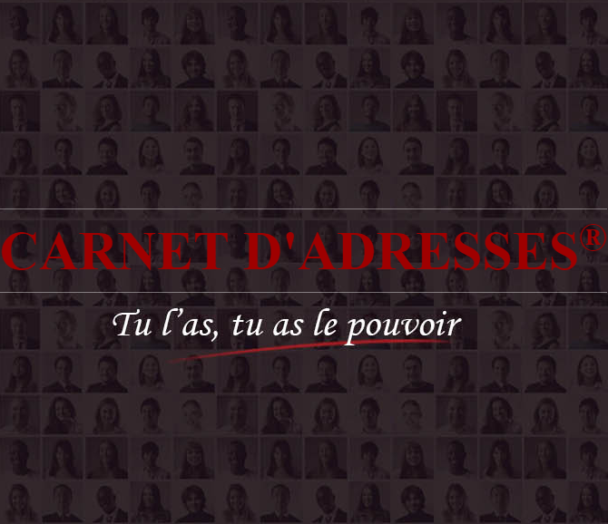 CARNET D’ADRESSES®  CARNET D’ADRESSES®