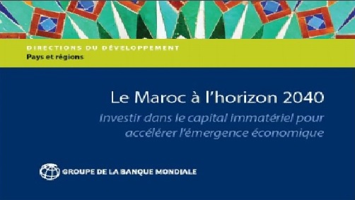 Publication : Le Maroc à l’horizon 2040 par la Banque mondiale