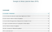 Publication de la lettre de veille  CND  Maraacid " Energie et Mines "